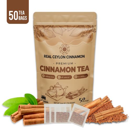 Pure Ceylon Cinnamon Tea Bags