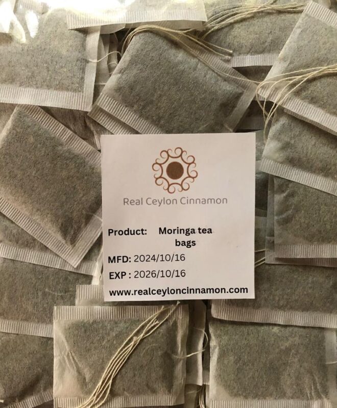 Moringa tea bags