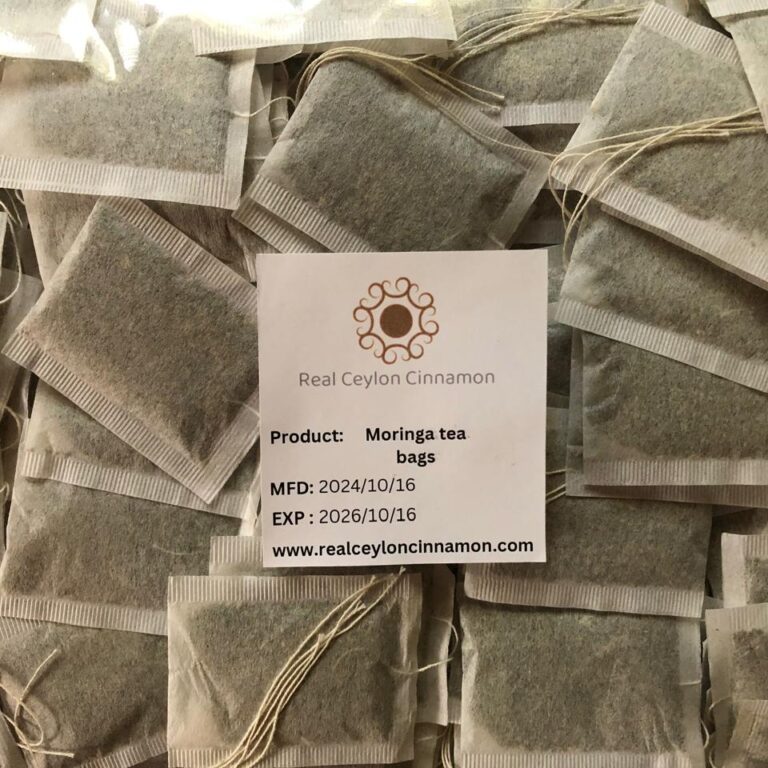 Moringa tea bags